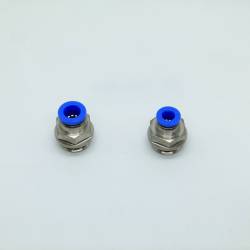 Raccord instantané fournit - 8 et 6 mm pour l'aspiration et l'injection de l'eau