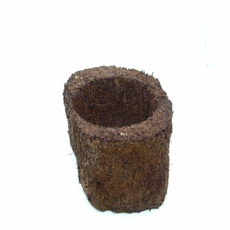 Pot xaxim 10 - 15cm de haut - Cachette reptiles /amphibiens, pot de culture pour orchidées, Broméliacées ou fougères